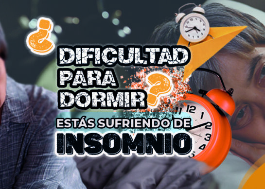 ¿Tienes dificultad para dormir? Estas sufriendo de insomnio